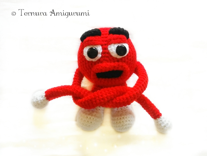 Curtain Bra Monster Crochet Pattern PDF ternura amigurumi ENGLISH - DEUTSCH - DUTCH
