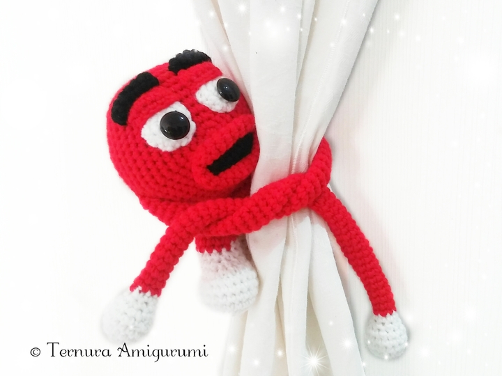 Curtain Bra Monster Crochet Pattern PDF ternura amigurumi ENGLISH - DEUTSCH - DUTCH