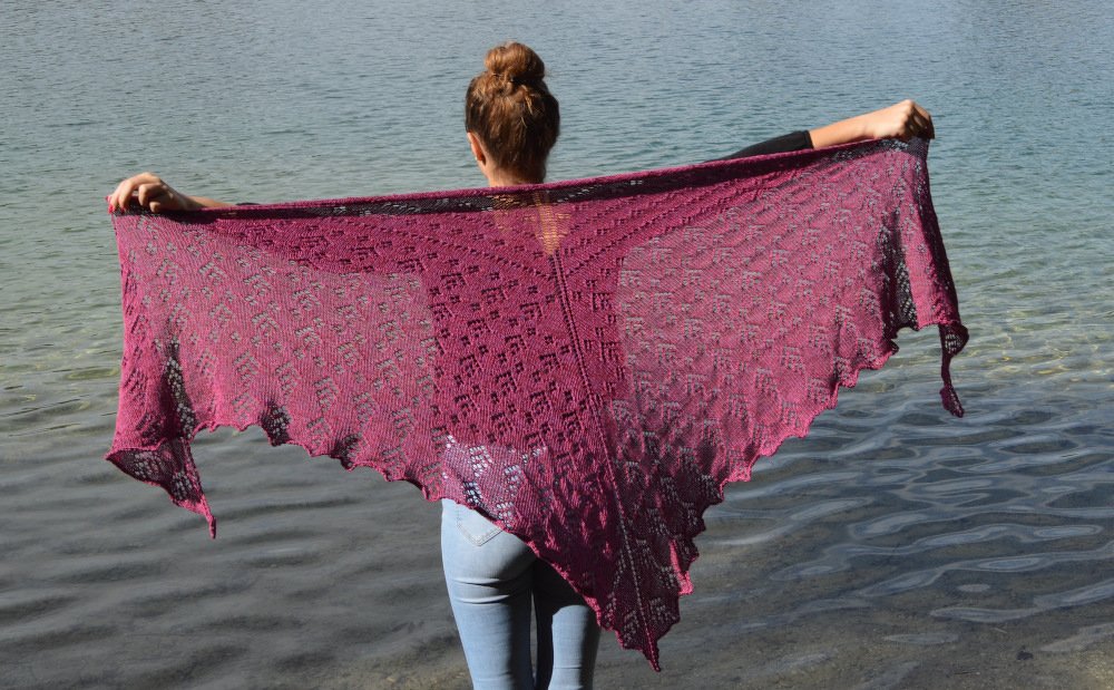 Anleitung Lace-Dreieckstuch "Serena" - Bild 3