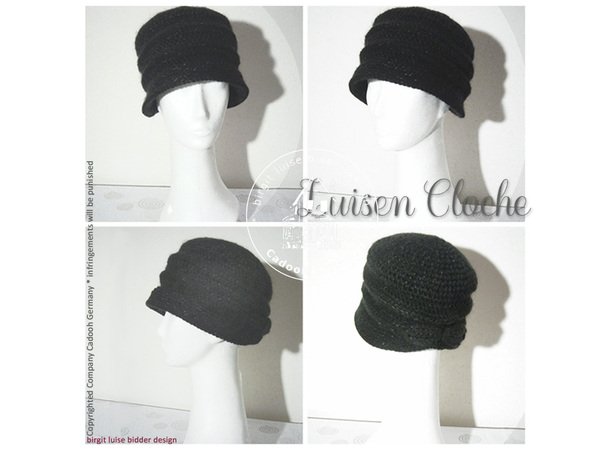 Luisen Cloche - Lady´s Hat 1920/30s Style - Sizes S-L