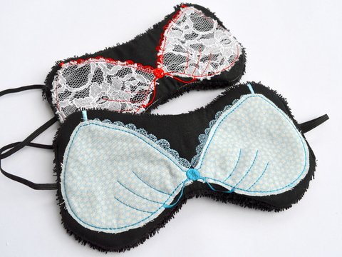 ITH Schlafmaske Bikini Stickdatei