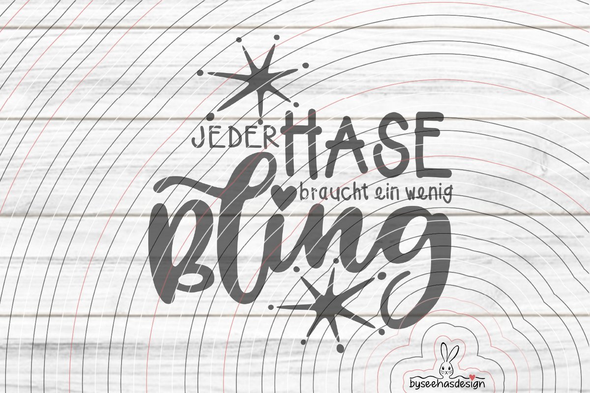Bling Plotterdatei SVG DXF - Bild 2