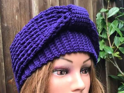 TurbanStirnband  schicke  Schleife