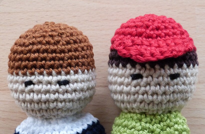 Crochet pattern doll boy and girl