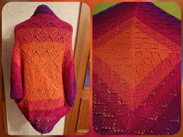 Seelenwärmer Beate häkeln Bolero Jäckchen Jacke