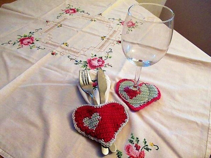 Häkelanleitung Herz im Herz