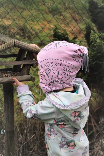 Zipfelmütze Rune für Kopfumfang 34 - 55 cm