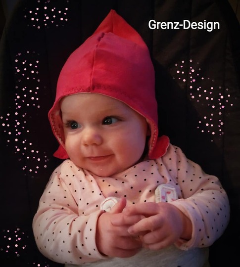 Zipfelmütze Rune für Kopfumfang 34 - 55 cm