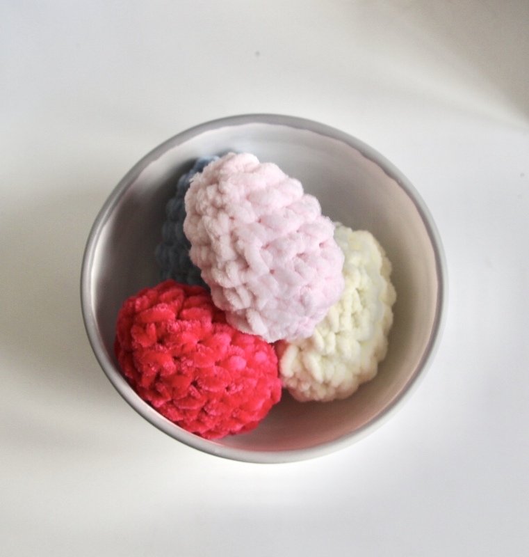 Häkelanleitung flauschiges Osterei Anleitung Häkeln Ostern