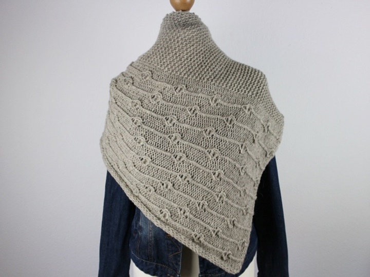 Strickanleitung Tuch "Frejas"