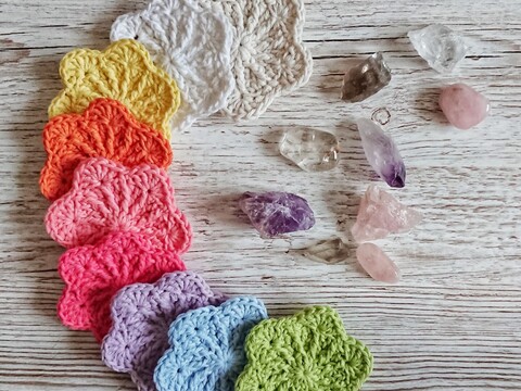 Sakura Face Scrubbies