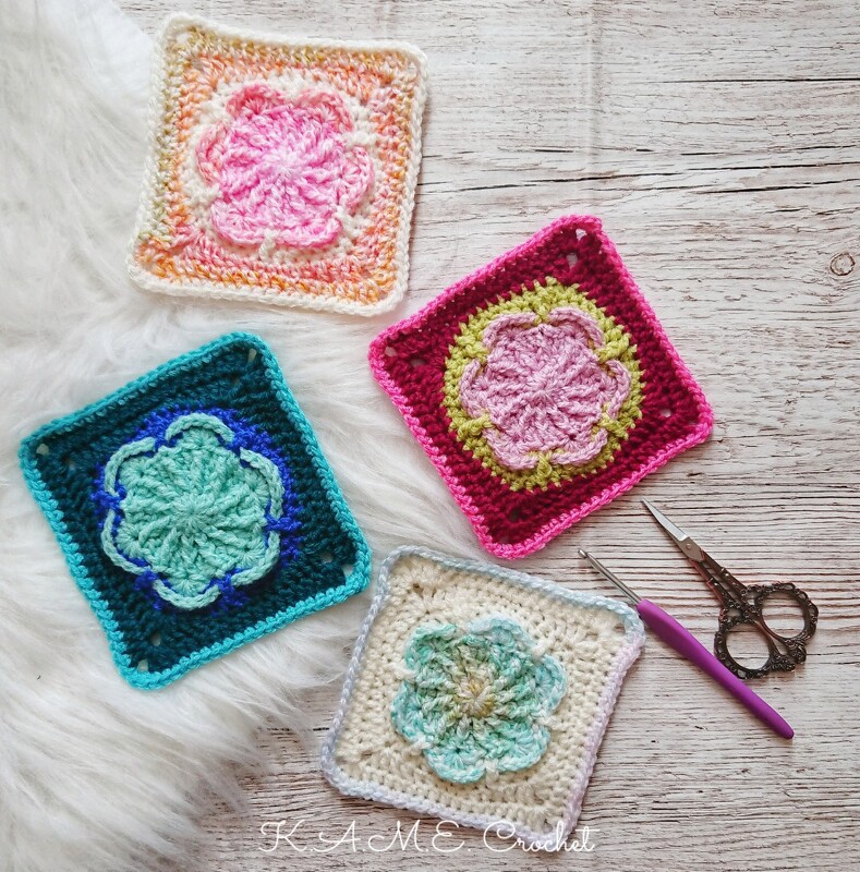 Sakura Granny Square