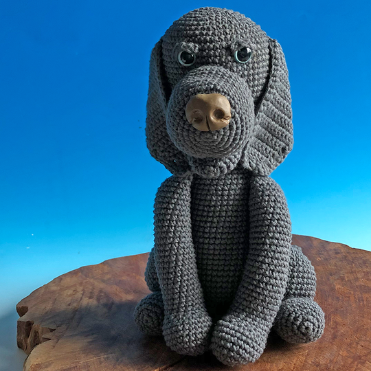 Häkelanleitung Weimaraner Lulli Amigurumi Hund