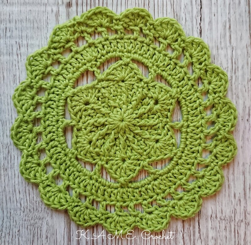 Sakura Coaster - Crochet