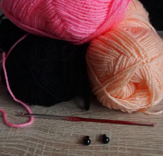 Amigurumi Häkelanleitung für Axolotl Leni