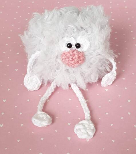 Schlüsselanhänger Zottel