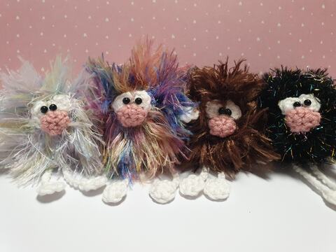 Schlüsselanhänger Zottel