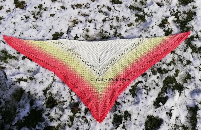 funny jubilee - Dreiecktstuch