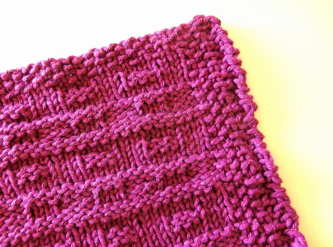 Strickanleitung Spültuch / Topflappen "Facade" - Bild 6