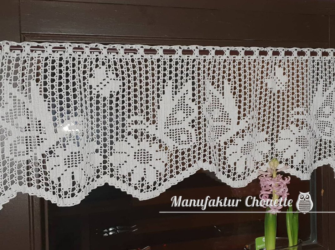 Kleine Gardine Schmetterlinge – Frühlingskollektion