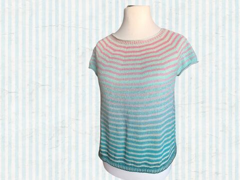 Shirt Skedela Strickanleitung