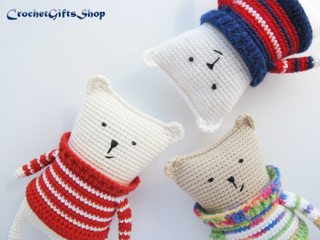 Amigurumi Bear in Sweater