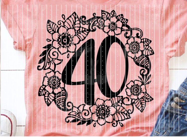 Blumenkranz Zahlen 0-9 Plotterdatei SVG DXF