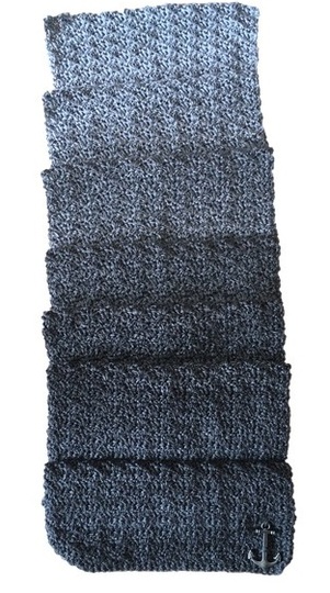 Anleitung Herrenschal Farewell