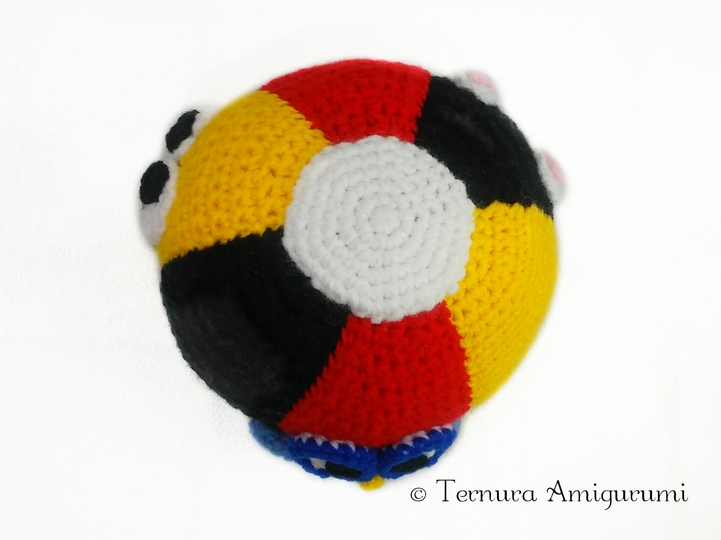 Crochet pattern didactic ball. baby toys didactic kids PDF ternura amigurumi english- deutsch- dutch