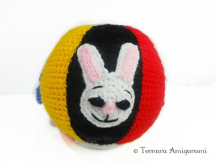 Häkelanleitung didaktischer Ball, Baby spielzeug, Stofftier PDF ternura amigurumi english- deutsch- dutch