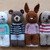 Crochet pattern animal dolls cat, dog, bear and rabbit