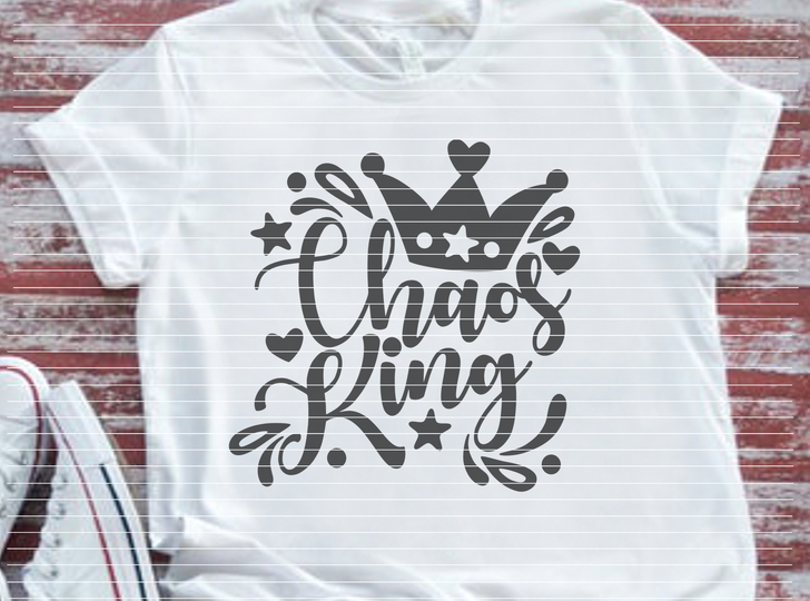 Chaos King Plotterdatei SVG DXF