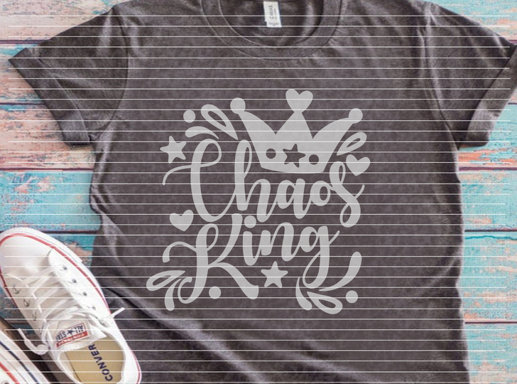 Chaos King Plotterdatei SVG DXF