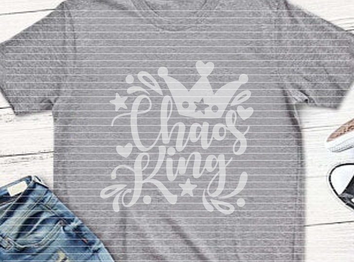 Chaos King Plotterdatei SVG DXF