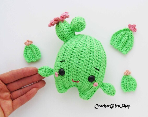 Cute Cactus Amigurumi Crochet Pattern