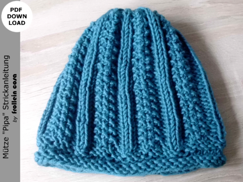 Mütze "Pipa" Strickanleitung