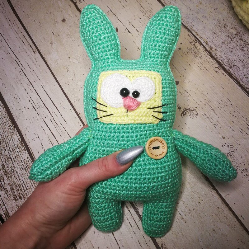 Häschen "Schnuffi-Knuffi" häkeln - Bild 3