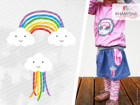 Cloudy Rainbow Plotterdatei