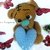 Crochet pattern Valentine's day bear, bear whit heart PDF ternura amigurumi ENGLISH- DEUTSCH- DUTCH