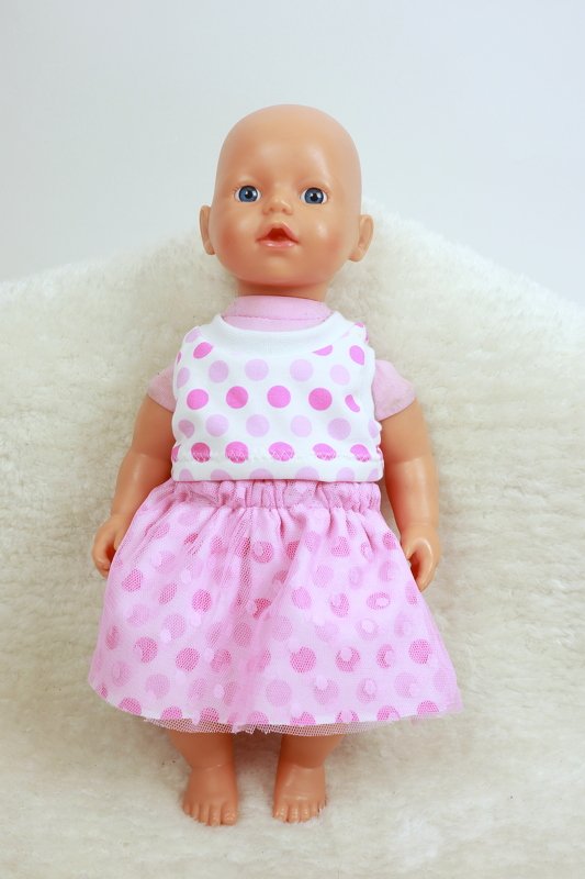 Püppi Alaaf! 4 Faschingskostüme für Puppen Gr. 31 - 50 cm - Bild 5