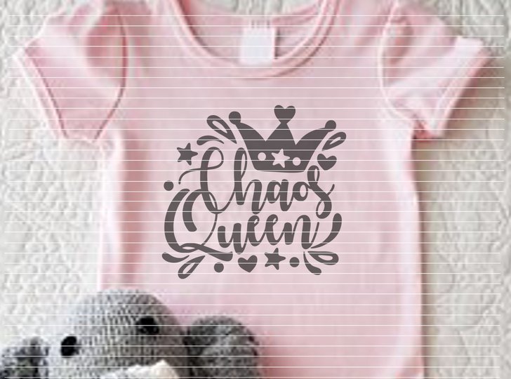 Chaos Queen Plotterdatei SVG DXF