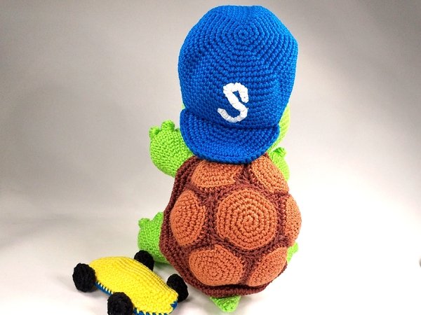 Crochet Pattern "Scott" The cool Turtle