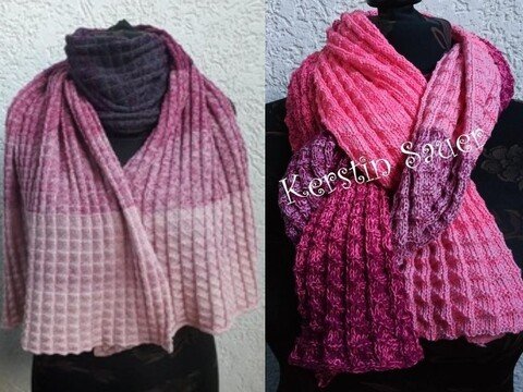 Strickanleitung Schal "Kringelding"