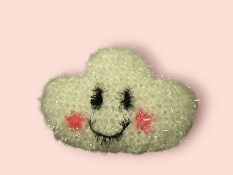 Wolke Schwamm Häkelanleitung