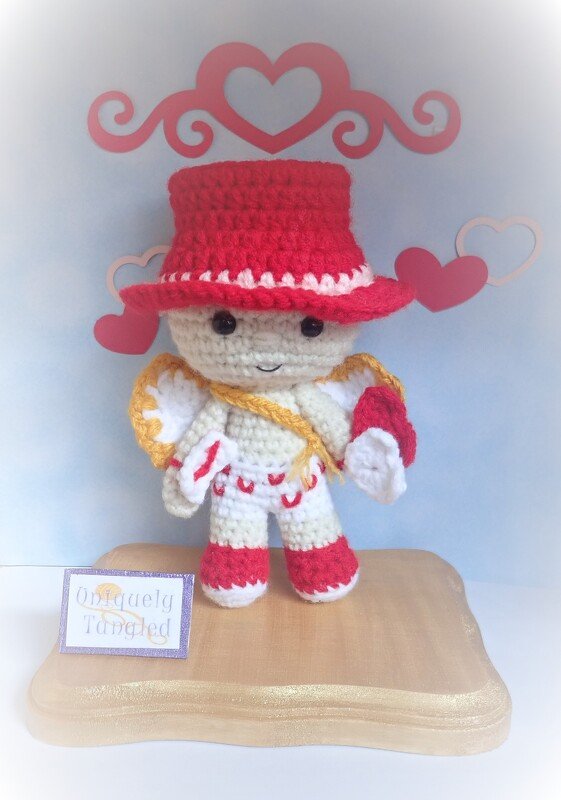 Felton in Cupid Costume- - Amigurumi PDF- English