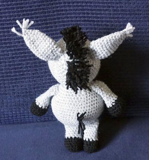 Amigurumi Häkelanleitung für Esel Elena