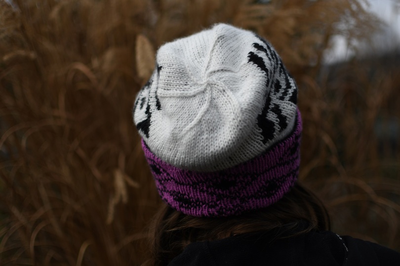 Strickanleitung Beanie "Love & Energy" in Double Face