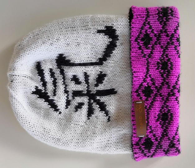 Strickanleitung Beanie "Love & Energy" in Double Face