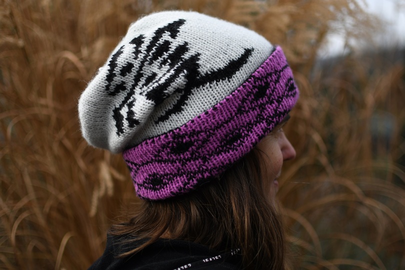 Strickanleitung Beanie "Love & Energy" in Double Face