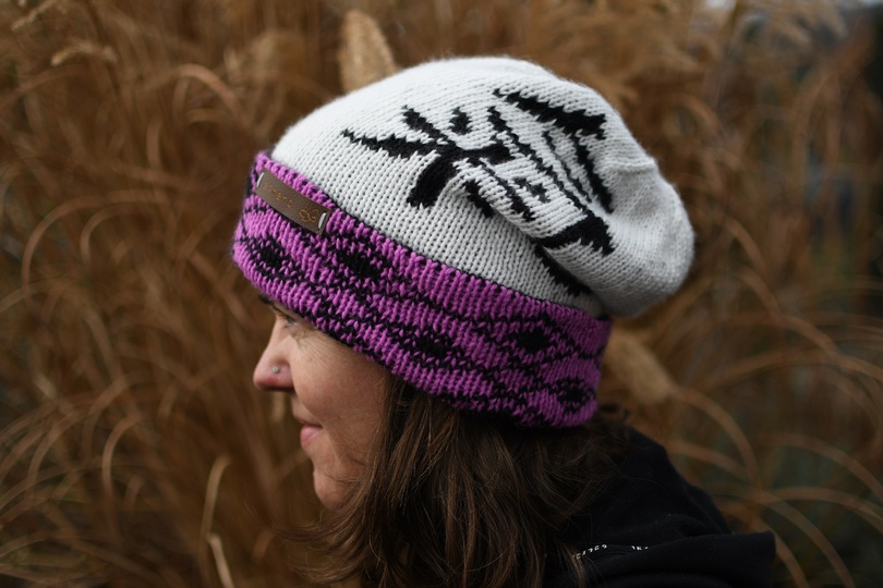 Strickanleitung Beanie "Love & Energy" in Double Face